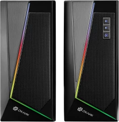 Колонки Оклик OK-125 2.0 черный 6Вт