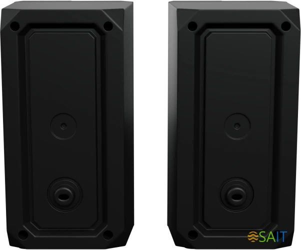 Колонки Оклик OK-125 2.0 черный 6Вт