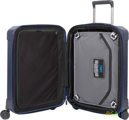 Чемодан Piquadro PQ LIGHT (BV5398PQL/BLUO) 40x55x23см 42л. 2.01кг. поликарбонат синий матов.