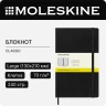 Блокнот Moleskine CLASSIC QP061 Large 130х210мм 240стр. клетка твердая обложка черный