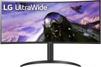Монитор LG 34" UltraWide 34WP65C-B черный VA LED 21:9 HDMI M/M матовая HAS 300cd 178гр/178гр 3440x1440 160Hz FreeSync DP UW 7.7кг