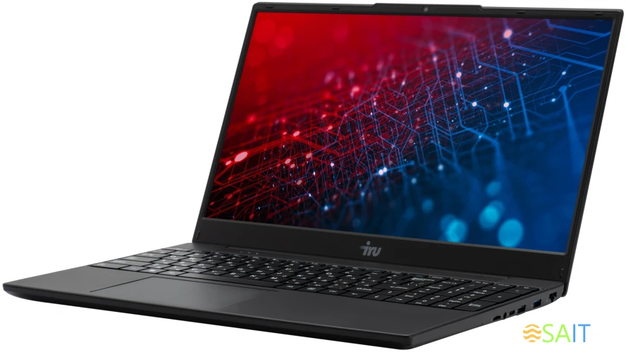 Ноутбук IRU Tactio 15ALG Core i5 1235U 8Gb SSD256Gb Intel Iris Xe graphics 15.6" IPS FHD Windows 11 Pro black WiFi BT Cam (2044618)