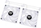 Вентилятор для корпуса Thermaltake CT120 Sync ARGB 120х120x25 белый 4-pin 25.8дБ (упак.:2шт) (CL-F153-PL12SW-A) Ret