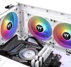 Вентилятор для корпуса Thermaltake CT120 Sync ARGB 120х120x25 белый 4-pin 25.8дБ (упак.:2шт) (CL-F153-PL12SW-A) Ret