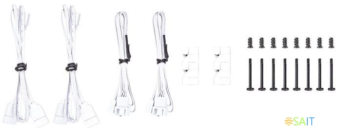 Вентилятор для корпуса Thermaltake CT120 Sync ARGB 120х120x25 белый 4-pin 25.8дБ (упак.:2шт) (CL-F153-PL12SW-A) Ret