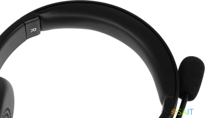 Наушники с микрофоном A4Tech Fstyler FH150U черный 2м накладные USB оголовье (FH150U BLACK)