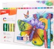Восковые мелки Deli EC20010 Color Emotion трехгранные 18цв. картон.кор./европод.
