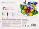 Восковые мелки Deli EC20010 Color Emotion трехгранные 18цв. картон.кор./европод.