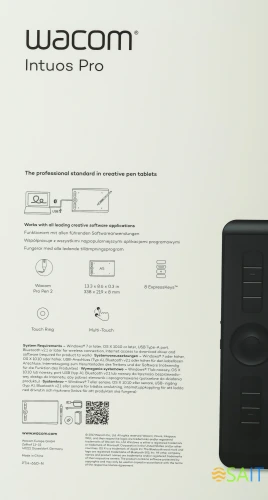 Графический планшет Wacom Intuos Pro Intuos Pro M (Medium) USB Type-C черный