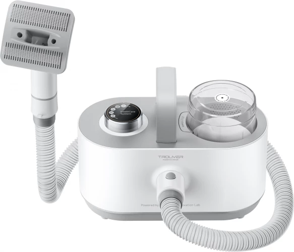 Машинка для стрижки Trouver G1 Pro белый 240Вт (насадок в компл:7шт)