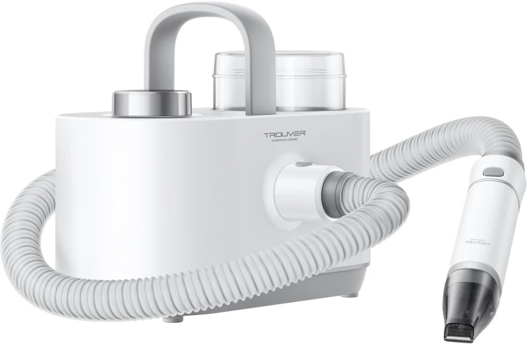 Машинка для стрижки Trouver G1 Pro белый 240Вт (насадок в компл:7шт)