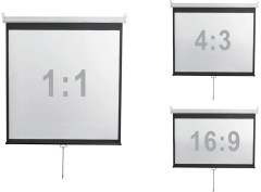 Экран Digis 120" 180x240см Optimal-D DSOD-4304 1:1 настенно-потолочный рулонный