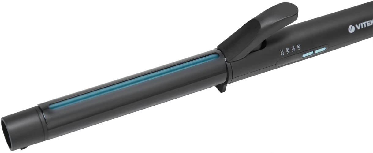 Щипцы Vitek Aquamarine VT-2313 60Вт черный макс.темп.:200С покрытие:керамическое