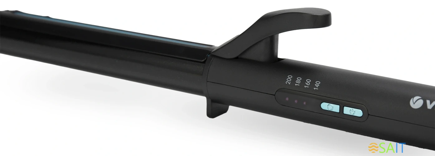 Щипцы Vitek Aquamarine VT-2313 60Вт черный макс.темп.:200С покрытие:керамическое