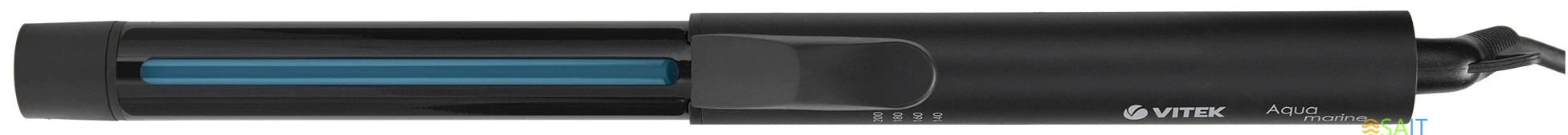 Щипцы Vitek Aquamarine VT-2313 60Вт черный макс.темп.:200С покрытие:керамическое