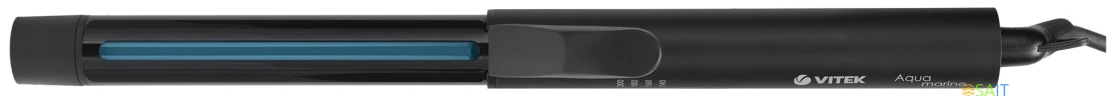 Щипцы Vitek Aquamarine VT-2313 60Вт черный макс.темп.:200С покрытие:керамическое