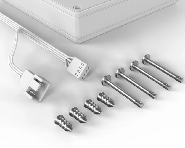 Вентилятор для корпуса ID-Cooling AF-1230-W 120х120x25 белый 4-pin 31.1дБ Ret