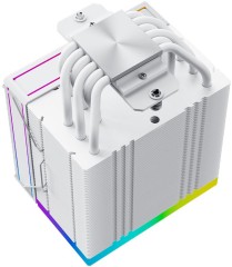 Устройство охлаждения(кулер) ID-Cooling Frozn A610 ARGB Soc-AM5/AM4/1200/1700/1851 белый 4-pin 29.9dB Al+Cu 250W 940gr Ret (FROZN A610 ARGB WHITE)