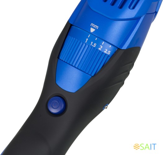 Машинка для стрижки Panasonic ER-GB40-A520 синий/черный (насадок в компл:1шт)