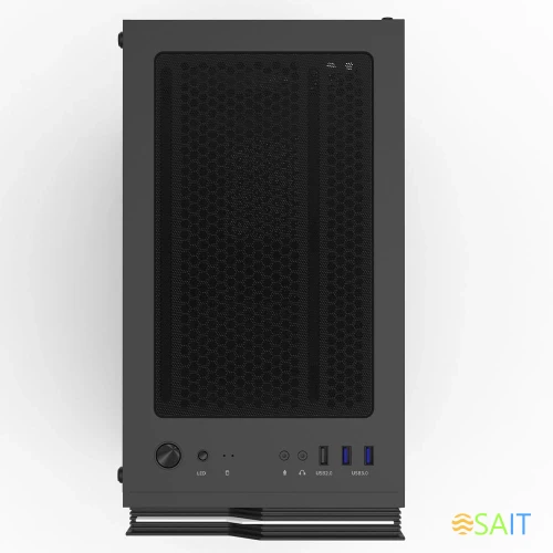 Корпус Zalman ZM-T4 Plus черный без БП mATX 6x120mm 1x140mm 1xUSB2.0 2xUSB3.0 audio bott PSU