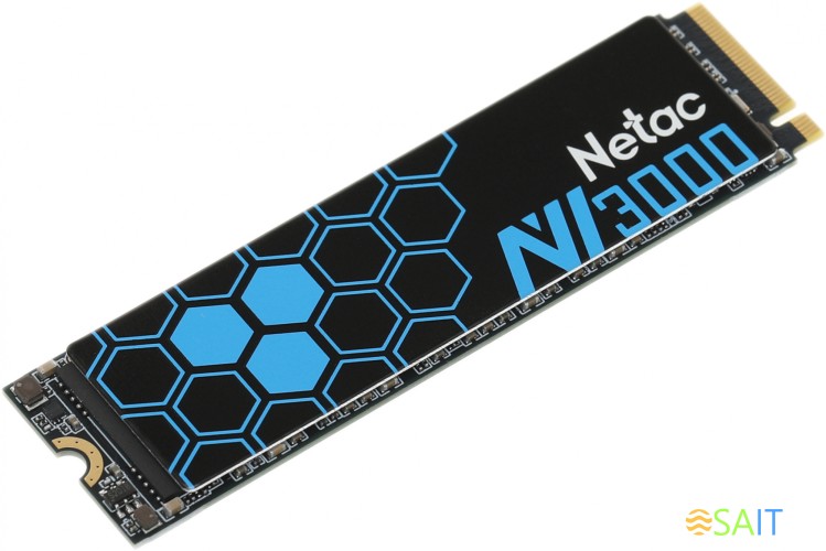Накопитель SSD Netac PCIe 3.0 x4 500GB NT01NV3000-500-E4X NV3000 M.2 2280