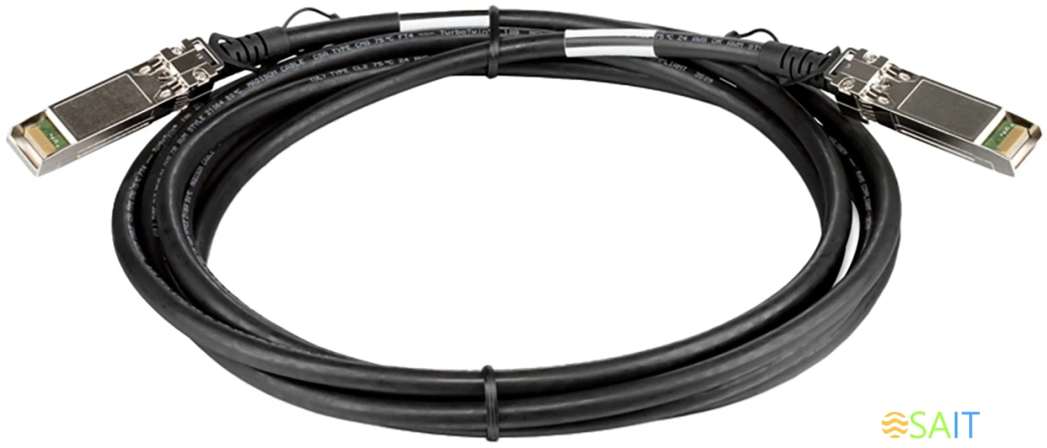 Кабель Origo OFM-CB300S 10Гбит/с пассив. 3м черный SFP+-SFP+ (OFM-CB300S/A1A)