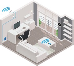 Точка доступа MikroTik mAP (RBMAP2ND) N300 10/100BASE-TX