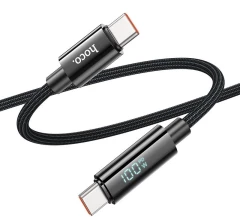 Кабель Hoco U125 TYPE-C 5A(11916) 1м черный