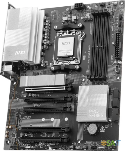 Материнская плата MSI PRO B840-P WIFI SocketAM5 AMD B840 4xDDR5 ATX AC`97 8ch(7.1) 2.5Gg RAID+HDMI