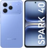 Смартфон Tecno Spark 40 256Gb 8Gb синий моноблок 3G 4G 2Sim 6.67" 720x1600 Android 15 50Mpix 802.11 a/b/g/n/ac/ax NFC GPS GSM900/1800 GSM1900 Protect FM microSD max1024Gb