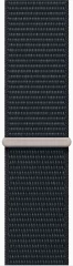 Смарт-часы Apple Watch SE 2024 A2723 44мм OLED корп.темная ночь Sport Loop рем.темная ночь разм.брасл.:130-200мм (MXEP3LL/A)