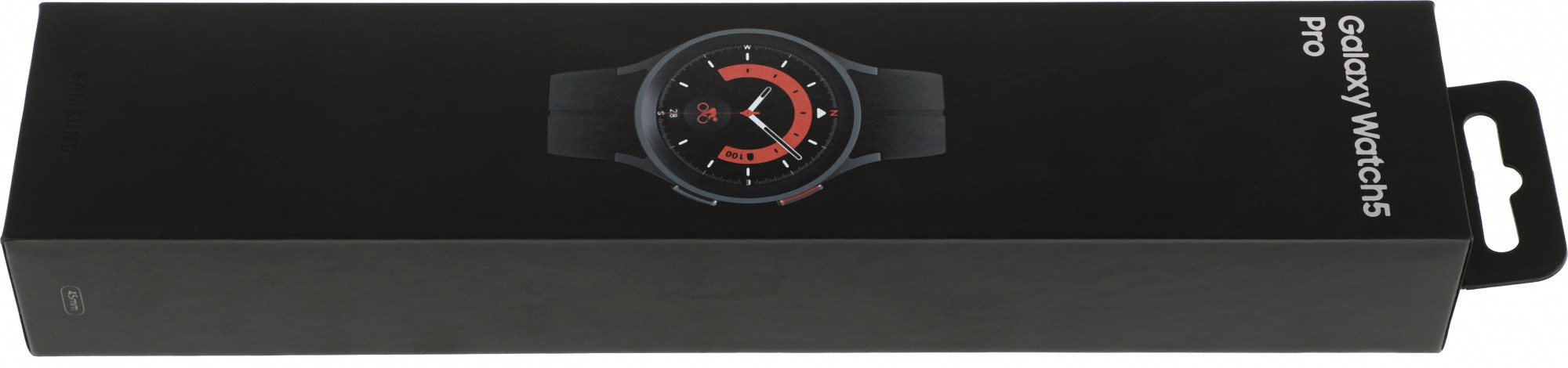 Смарт-часы Samsung Galaxy Watch 5 Pro 45мм 1.4" AMOLED корп.черный рем.черный (SM-R920NZKAMEA)