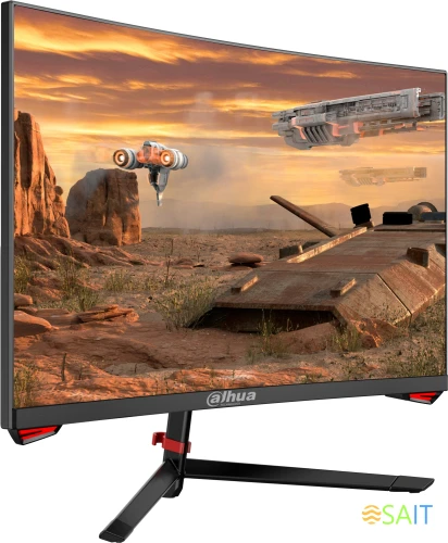 Монитор Dahua 27" DHI-LM27-E230C черный VA LED 5ms 16:9 HDMI матовая 3000:1 250cd 178гр/178гр 1920x1080 165Hz DP FHD 3.98кг