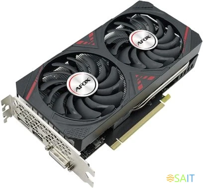 Видеокарта Afox PCI-E 4.0 AF3050-8GD6H2-V2 NVIDIA GeForce RTX 3050 8Gb 128bit GDDR6 1552/14000 DVIx1 HDMIx1 DPx1 HDCP Ret