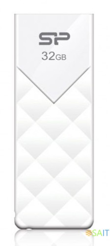 Флеш Диск Silicon Power 32Gb Ultima U03 SP032GBUF2U03V1W USB2.0 белый
