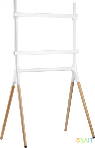 Подставка для телевизора Cactus CS-ST1247WTBCH белый/береза 49"-70" макс.40кг напольный