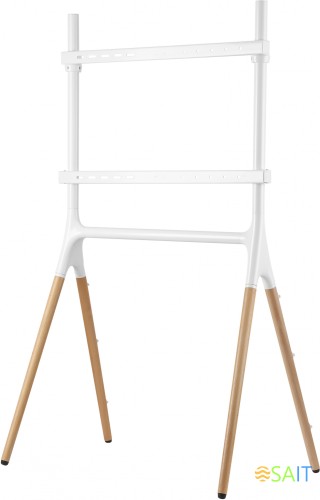 Подставка для телевизора Cactus CS-ST1247WTBCH белый/береза 49"-70" макс.40кг напольный