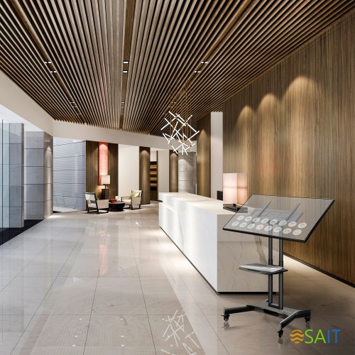 Стойка для телевизора Onkron TS1350 черный 32"-70" макс.45кг напольный мобильный