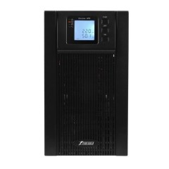 ИБП POWERMAN Online 2000 plus, LCD, двойного преобразования, 2000ВА, 1800Вт, 2 евророзетки с резервным питанием, USB, RS232, слот SNMP, разъем EPO, внешний блок батарей (в комплект не входит), 191 х 460 х 337 мм., 10.5 кг. Powerman Online 2000 Plus