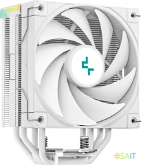 Устройство охлаждения(кулер) Deepcool AK400 Digital Soc-AM5/AM4/1200/1700/1851 белый 4-pin 28dB Al+Cu LCD 220W 695gr Ret (R-AK400-WHADMN-G)