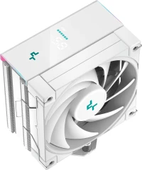 Устройство охлаждения(кулер) Deepcool AK400 Digital Soc-AM5/AM4/1200/1700/1851 белый 4-pin 28dB Al+Cu LCD 220W 695gr Ret (R-AK400-WHADMN-G)