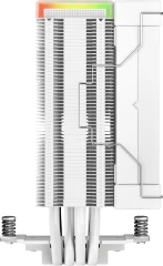 Устройство охлаждения(кулер) Deepcool AK400 Digital Soc-AM5/AM4/1200/1700/1851 белый 4-pin 28dB Al+Cu LCD 220W 695gr Ret (R-AK400-WHADMN-G)