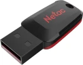 Флеш Диск Netac 16Gb U197 NT03U197N-016G-20BK USB2.0 черный/красный