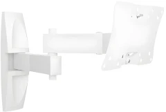 Кронштейн для телевизора Holder LCDS-5064 белый 10"-32" макс.30кг настенный поворотно-выдвижной и наклонный
