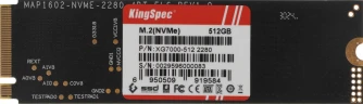Накопитель SSD Kingspec PCIe 4.0 x4 512GB XG7000-512 XG7000 M.2 2280