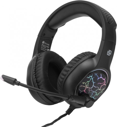 Наушники с микрофоном Оклик HS-L930G SNORTER черный 2.1м мониторные USB оголовье (1192375)