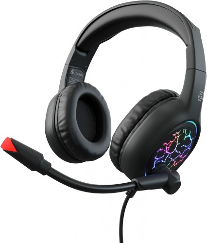 Наушники с микрофоном Оклик HS-L930G SNORTER черный 2.1м мониторные USB оголовье (1192375)