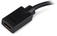 Переходник Buro DisplayPort (m)/HDMI (f) черный (BU-HDMI(F)-DP(M))