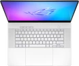 Ноутбук Asus ROG Zephyrus G16 GA605WV-QR118 Ryzen AI 9 HX 370 16Gb SSD1Tb NVIDIA GeForce RTX4060 8Gb 16" OLED 2.5K (2560x1600) noOS white WiFi BT Cam Bag (90NR0JA2-M006K0)