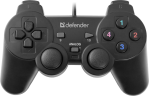 Defender Проводной геймпад Omega USB, 12 кнопок, 2 стика Defender Omega